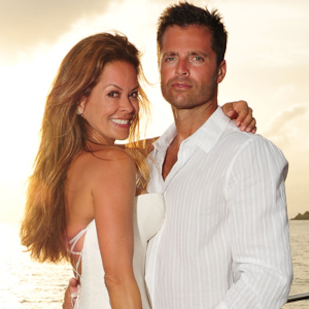 Check Out Brooke Burke and David Charvet's Romantic Sunset Wedding Pic